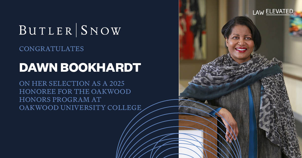 Butler Snow Attorney Dawn Bookhardt Named 2025 Oakwood Honors Program Honoree at OUC