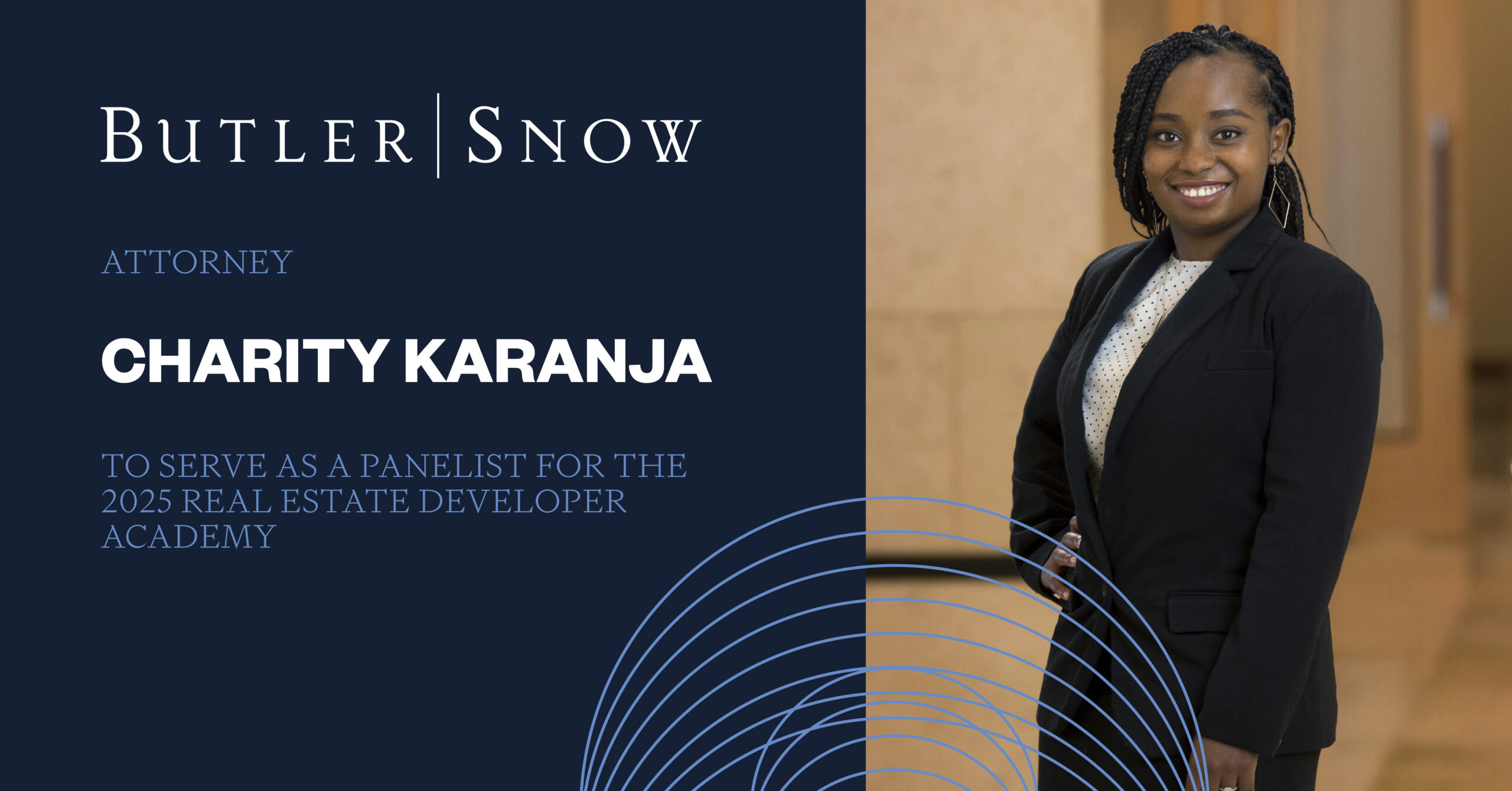 Butler Snow Attorney Charity Karanja to Serve as Panelist for the 2025 Real Estate Developer Academy