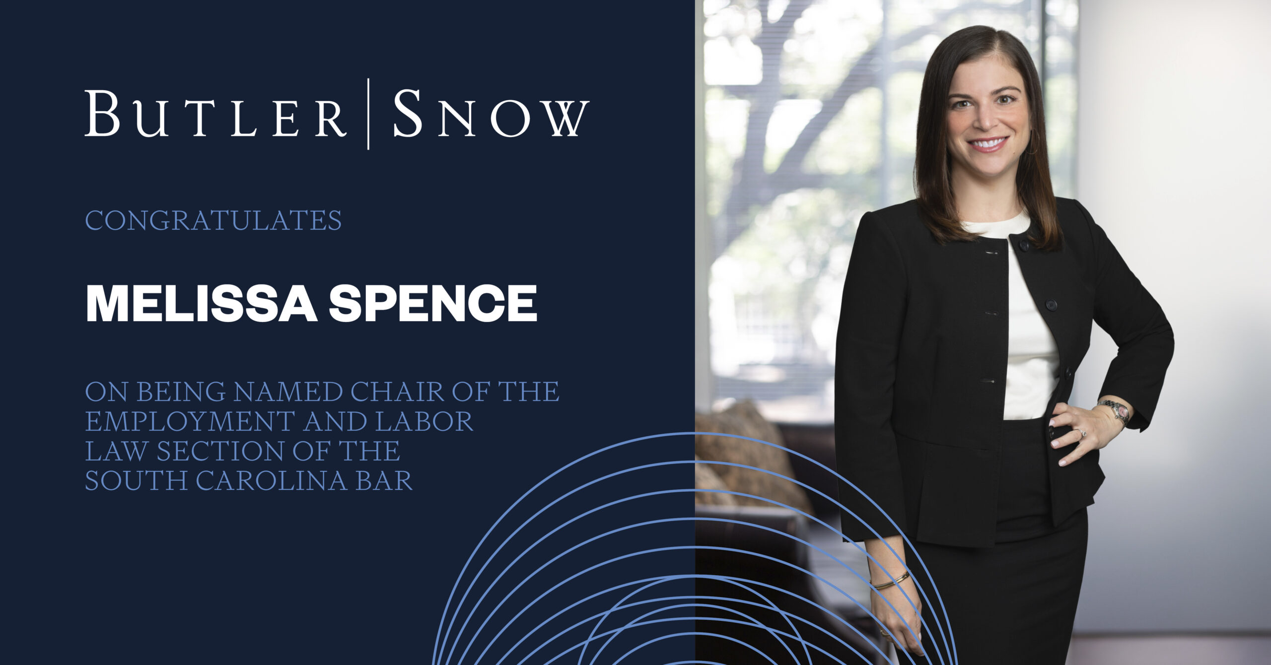 Butler Snow Attorney Melissa Spence Named Chair of Employment and Labor Law Section of the South Carolina Bar