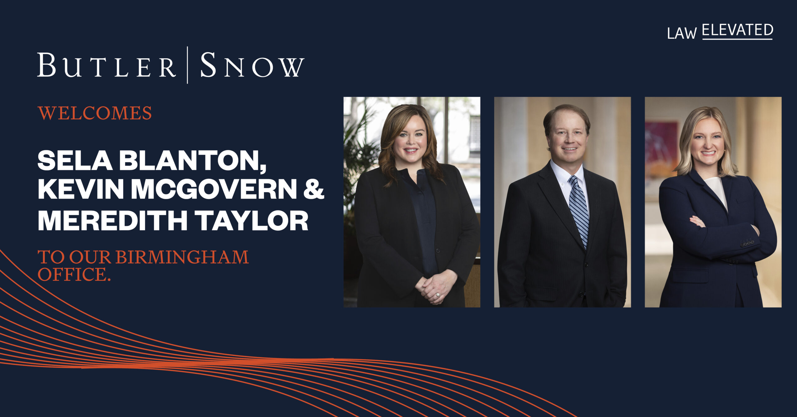 Butler Snow Adds Three Attorneys to Birmingham, Alabama Office