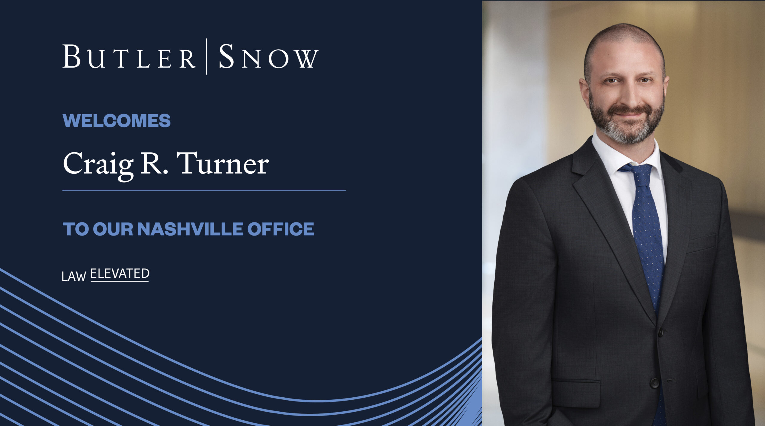 Butler Snow Adds Craig R. Turner to Business Services Group in Nashville, Tennessee Office