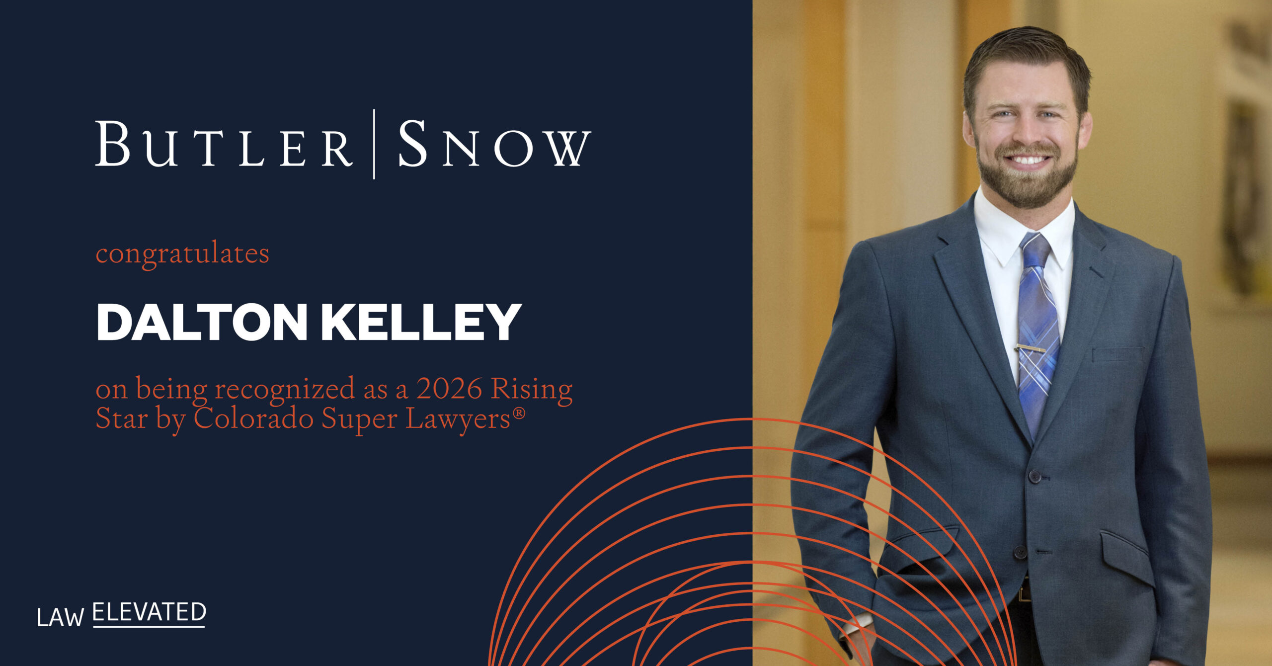 Butler Snow Attorney Dalton L. Kelley Named 2026 Rising Star By Colorado Super Lawyers®