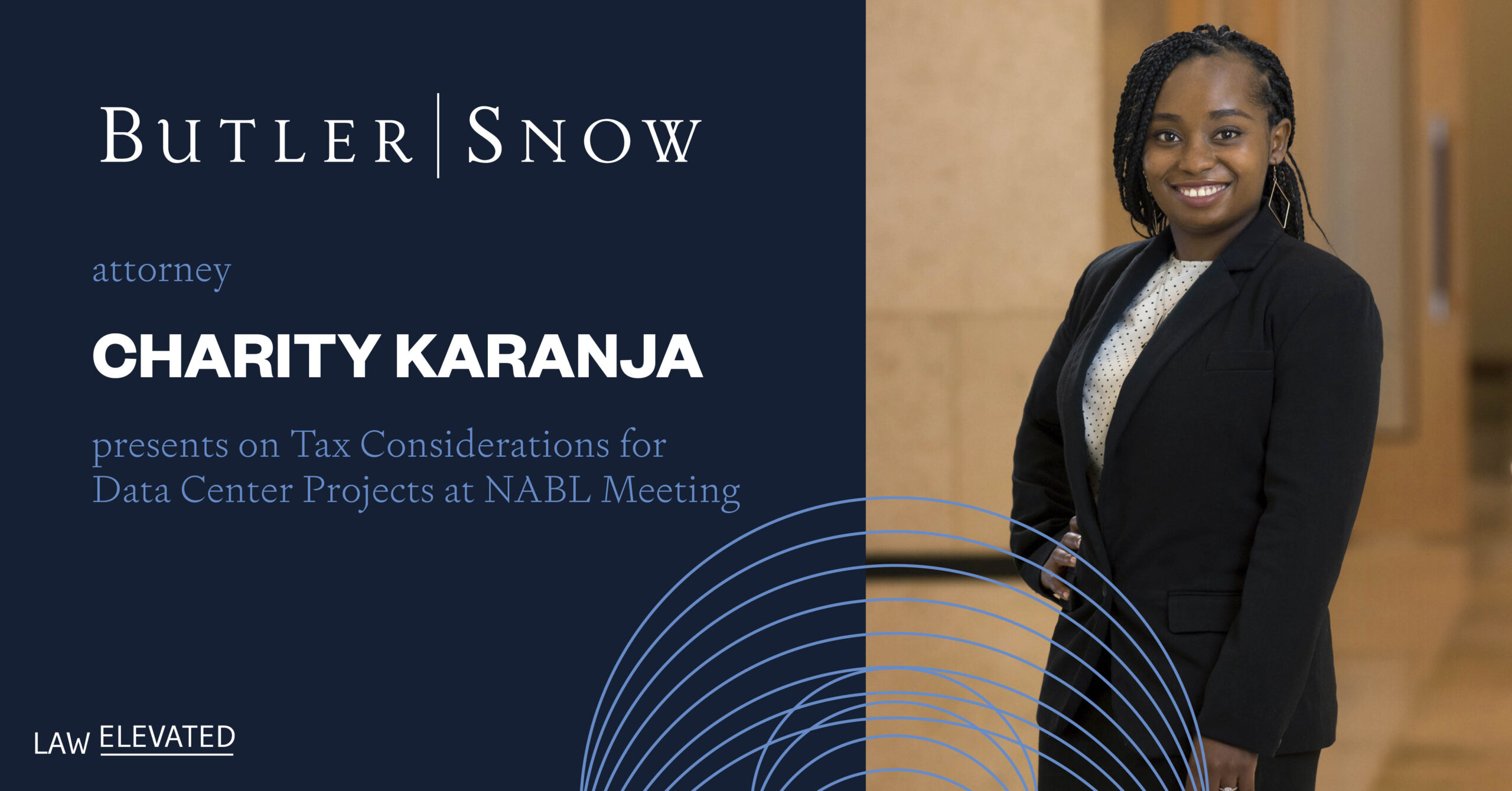 Butler Snow Attorney Charity Karanja Presents on Tax Considerations for Data Center Projects at NABL Meeting