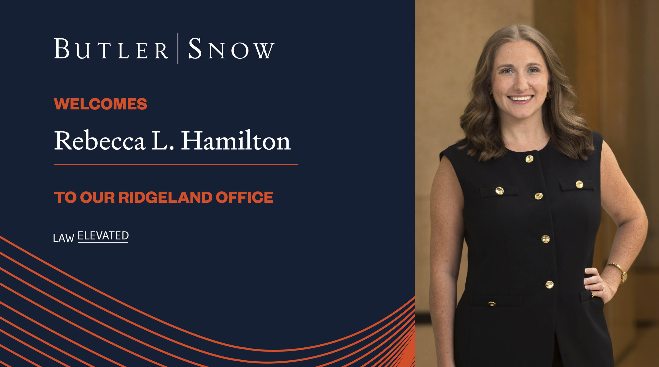 Butler Snow Welcomes Rebecca Hamilton to the Firm’s Ridgeland Office